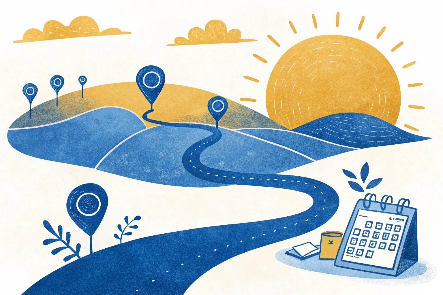 Path from CVC application to recovery milestones