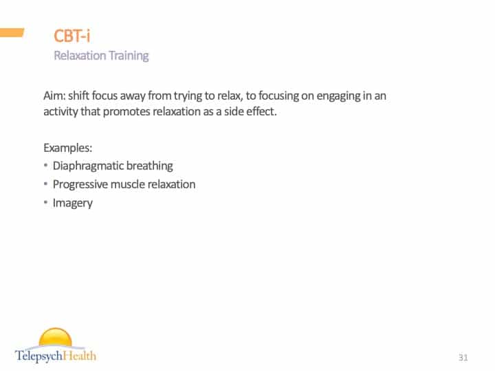 CBT-i slide presentation
