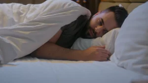 Anxiety about ruminating thoughts at bedtime before sleep