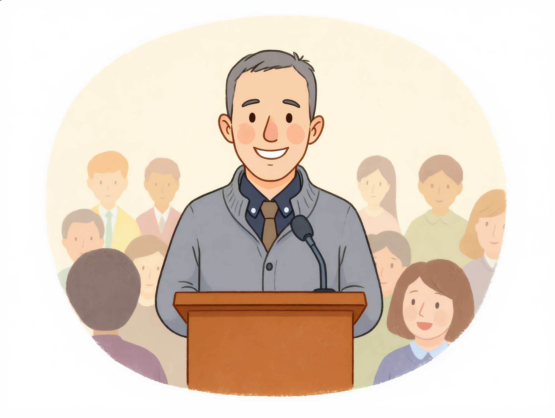 Dr Bassi giving a presentation